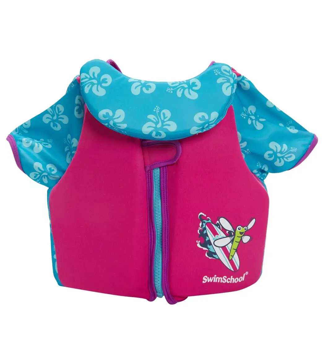 Aqua Leisure Kids' Deluxe Swim Trainer Vest With Collar - Image 2