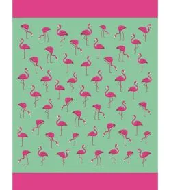 Dohler USA Dohler Printed Velour Beach Towel 58" X 74"