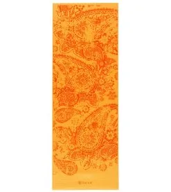 Gaiam Reversible Elephant Printed Yoga Mat 68" 6mm Extra Thick