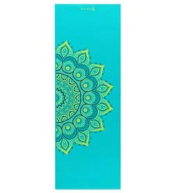 Gaiam Capri Printed Yoga Mat 68" 6mm Extra Thick