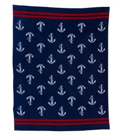 Dohler USA Dohler Anchors Beach Towel 58" X 74