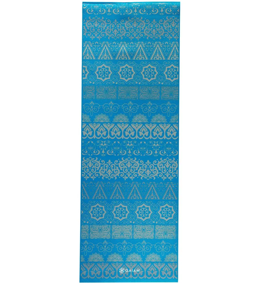 Gaiam Reversible Kiku Premium Yoga Mat 68" 5mm