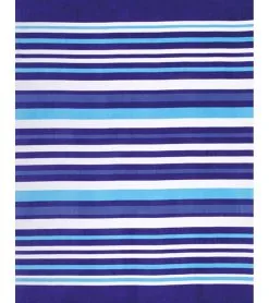 Dohler USA Dohler Horizontal Bold Stripes Beach Towel 58" X 74"