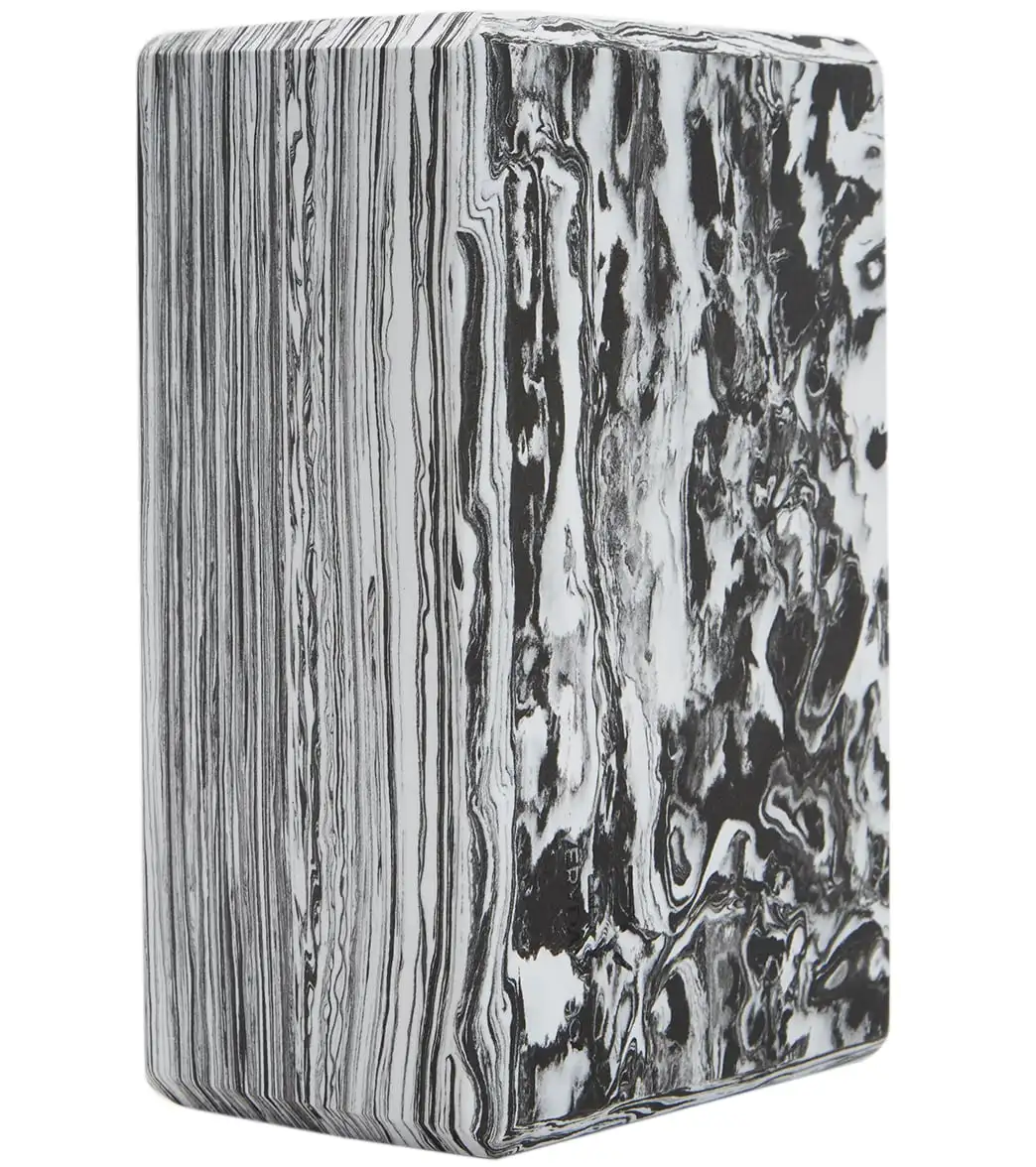 Everyday Yoga 4 Inch Marbled Foam Yoga Block - Image 3