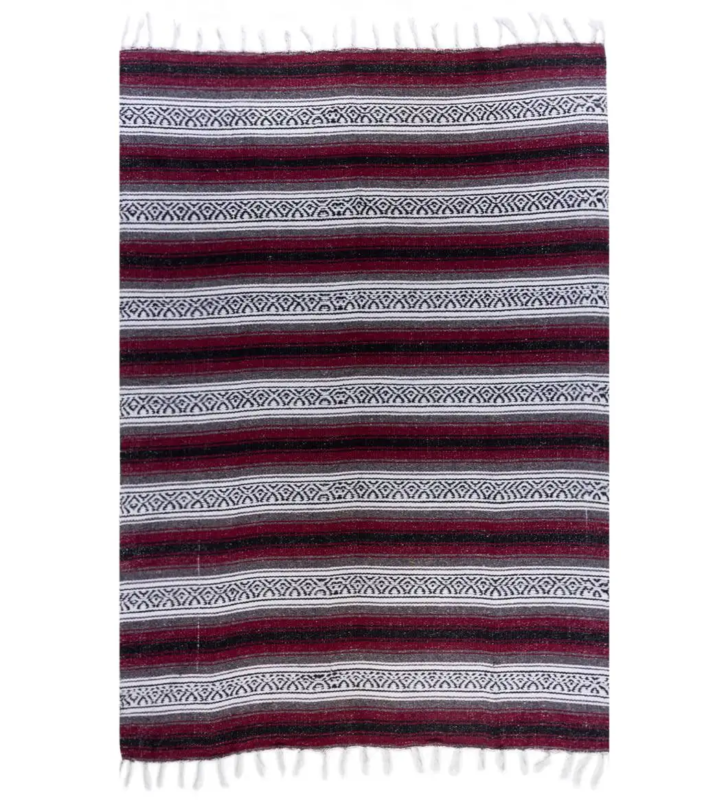 Native Yoga Heavy Weight Falsa Mexican Yoga Blanket - Image 2