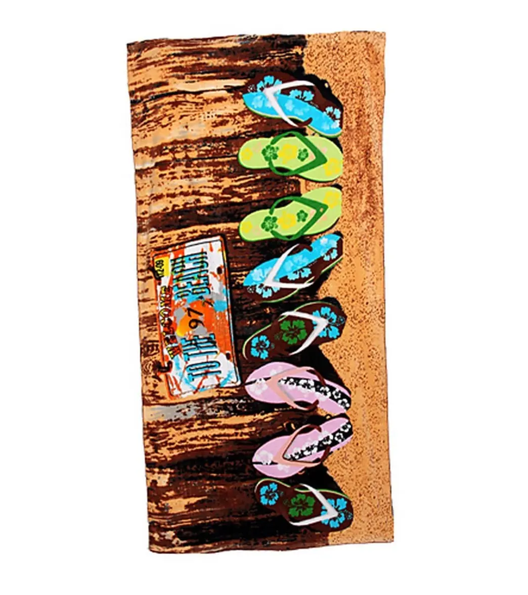 WET PRODUCTS Beach Sandals Towel