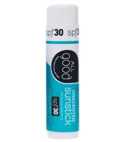 All Good SPF 30 Zinc Unscented Sunstick .6oz