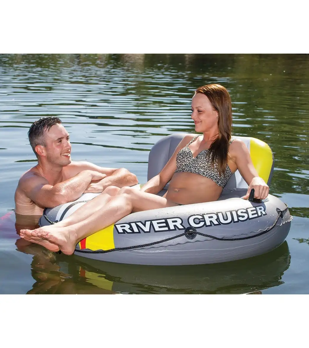 Poolmaster DLX River Cruiser Lounge With Launcher - Image 2