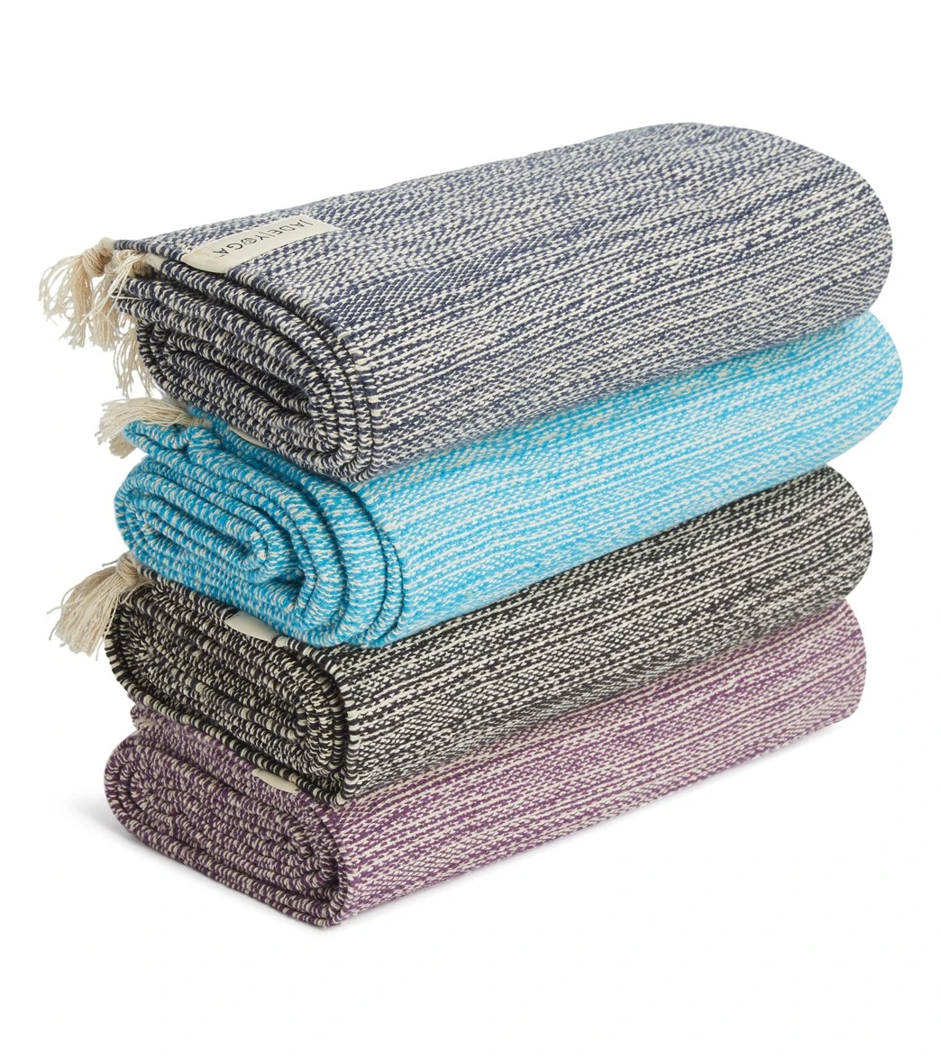 JADE YOGA Recycled Cotton Yoga Blanket