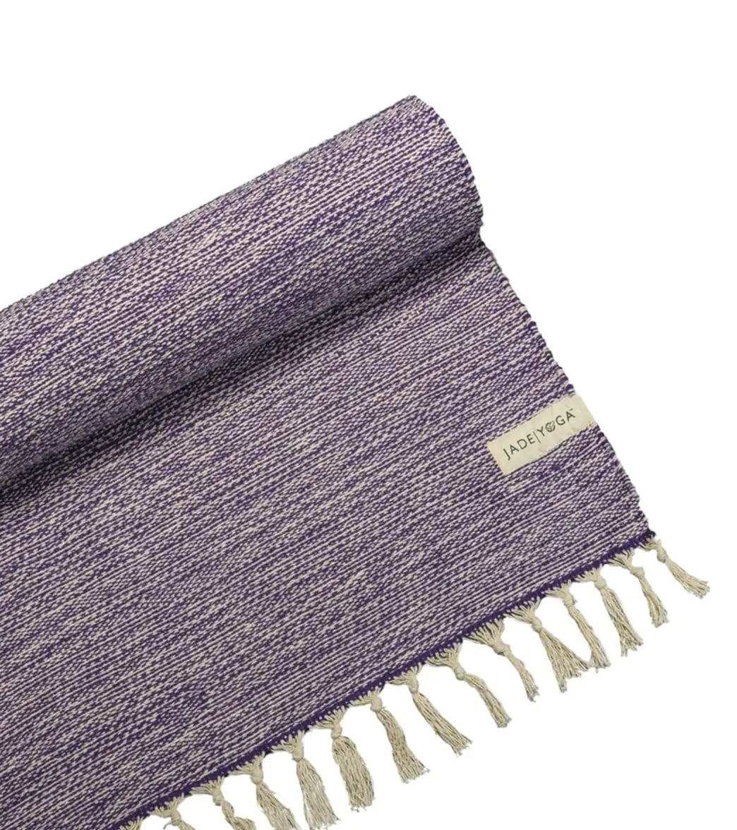 JADE YOGA Recycled Cotton Yoga Blanket - Image 2