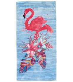 Dohler USA Dohler New Painted Flamingo Beach Towel 30”X 60”